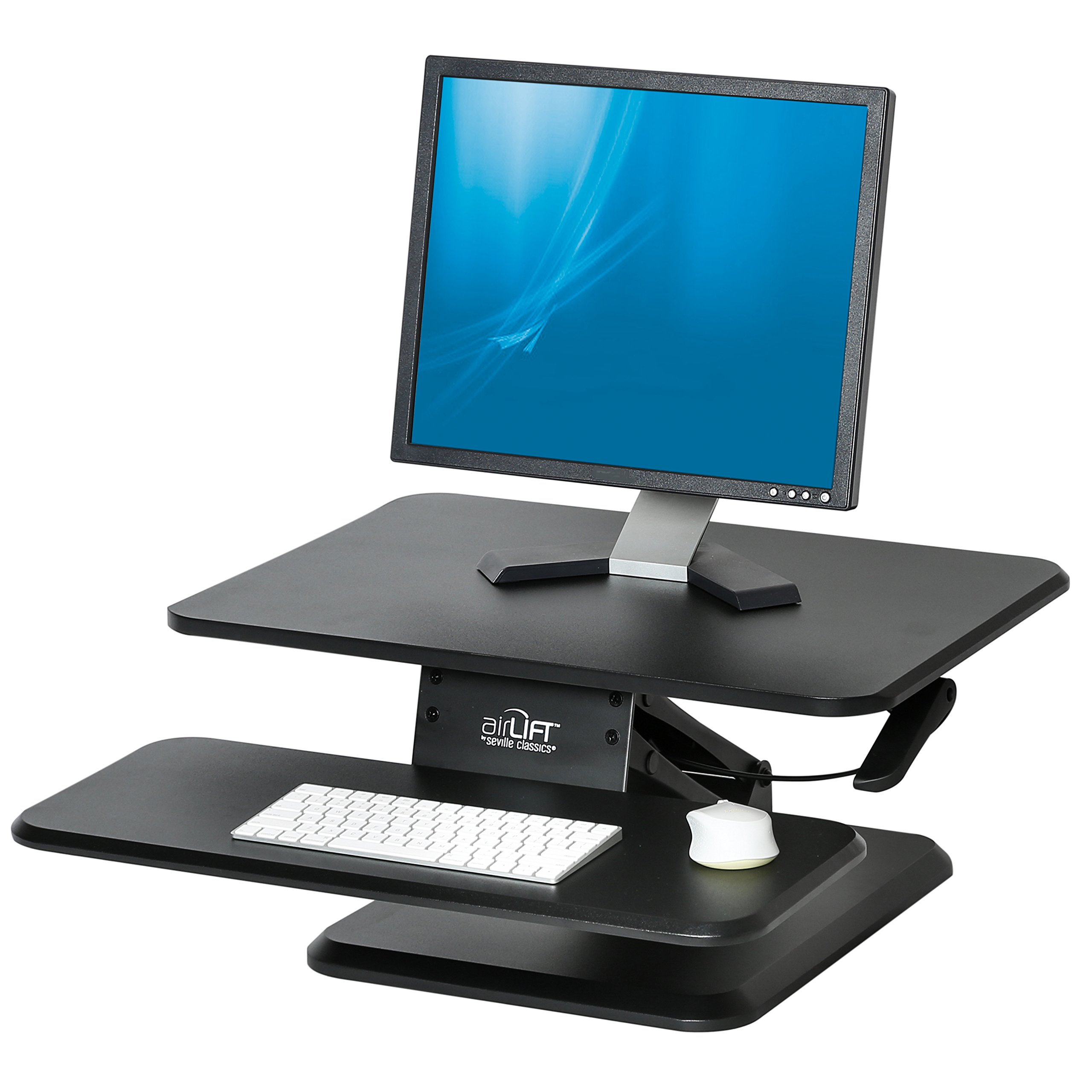 Seville Classics AIRLIFT Compact Pneumatic GasSpring Ergonomic