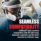 JSP EVOGUARD C1 Industrial Visor Face Shield Clear Eye Protection EN 166 EN 172 view 6