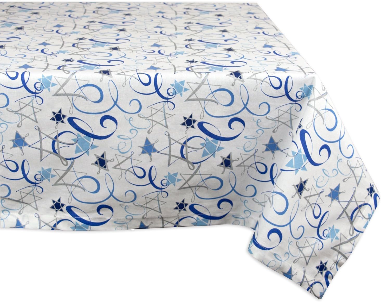Best round table cloth damask stripe