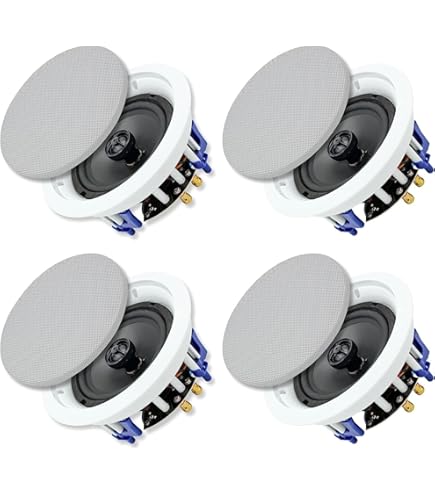 Klipsch DS-160C - Altoparlante Da Soffitto Bianco, Woofer 16,5 Cm, Tweeter A Cupola, Con Sistema Di Installazione Senza Attrezzi - Foto 11