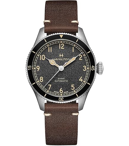 Amazon.com: Hamilton Khaki Aviation Automatic Men's Watch, 46mm