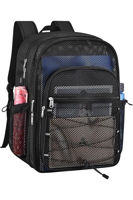 Mochilas Transparentes Summit Ridge Mochilas Coloridas De Malla