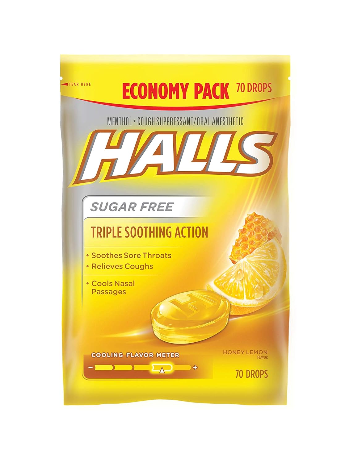 Halls Honey Lemon Nutrition Facts Runners High Nutrition