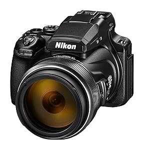 Nikon Coolpix P1100 Fotocamera Bridge, Zoom Ottico 125x (24-3000mm), Sensore CMOS 16 MP, Video 4K UHD, Stabilizzazione Ottica VR, LCD Articolato 3.2″, Nero [Nital card: 4 anni di garanzia]