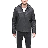 Levi's Men Faux Leather Racer Jacket