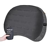 TREKOLOGY Ultralight Inflatable Camping Pillow - Compact & Comfortable Blow Up Pillow for Backpacking, Hiking, and Travel - Q