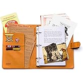 Conquest Journals Supernatural John Winchester Replica Journal Big Bundle, John's Journal with Monster Lore Pages, Medals & R