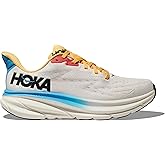 HOKA Clifton 9 Running Shoes Donna White Blue, White, 42 2/3 EU