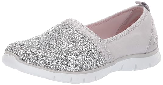Skechers Damen Ez Flex Renew - Shimmer Show Slip On Sneaker