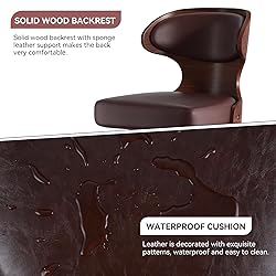 Nalupatio Bar Stools Set of 2 Seat Adjustable