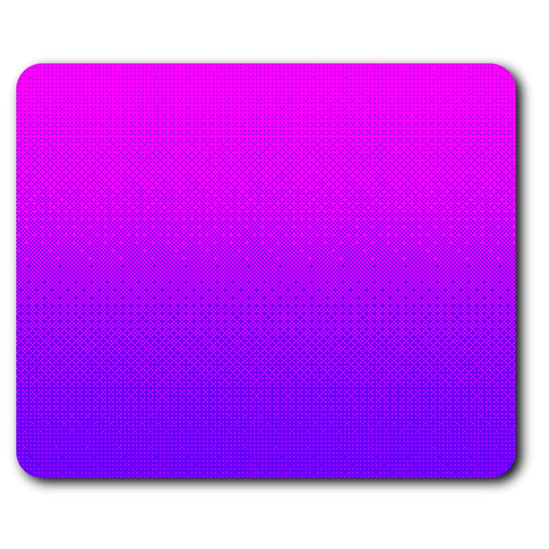 Comfortable Mouse Mat - Fun Pink Purple Ombre Girls 23.5 x 19.6 cm (9.3 x 7.7 inches) for Computer & Laptop, Office, Non-slip Base - RM12931