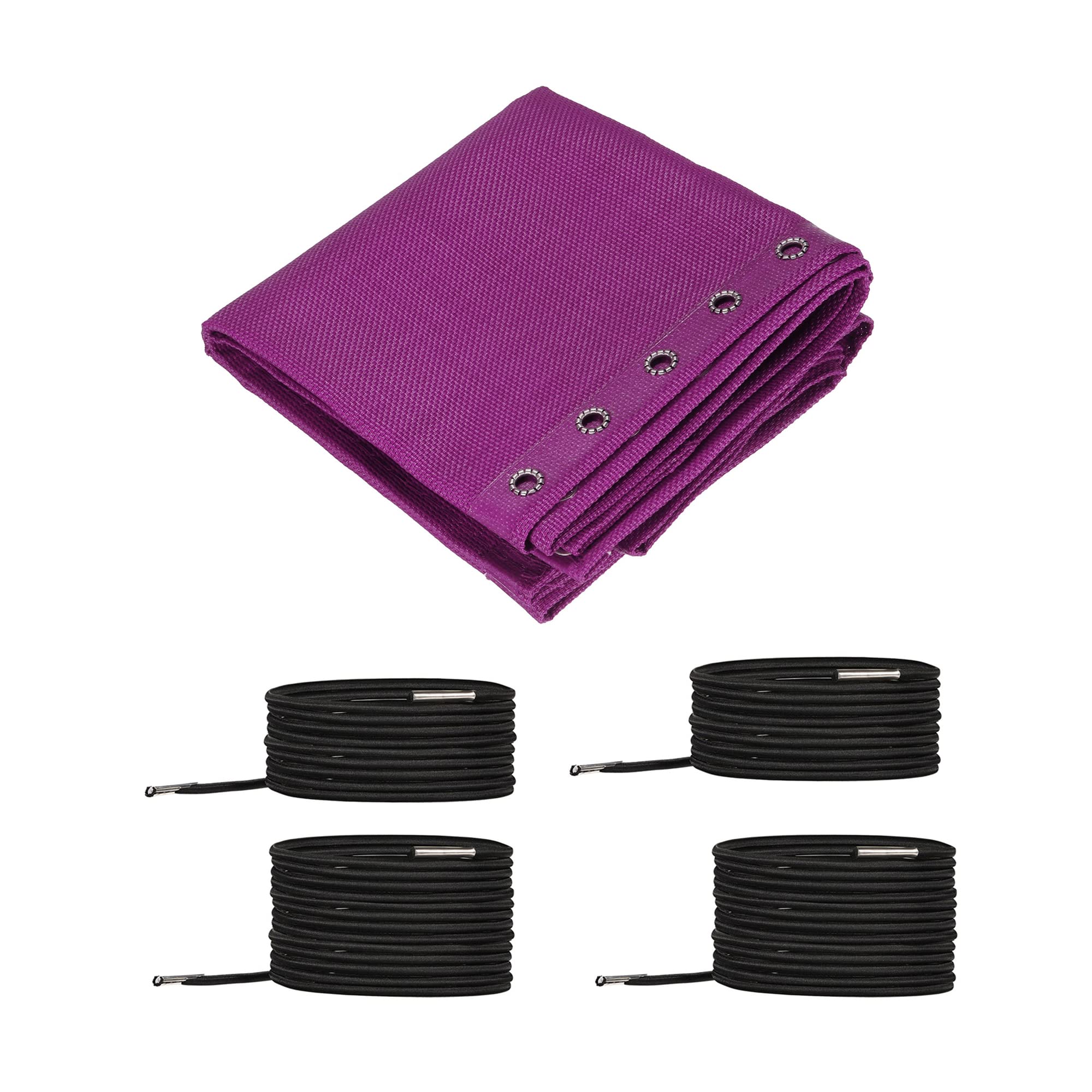 PATIKIL Gravity Chair Replacement Fabric, Anti-Gravity Chair Cloth Recliners Repair Tool Kit with with Cord Lace for Patio Outdoor, Purple