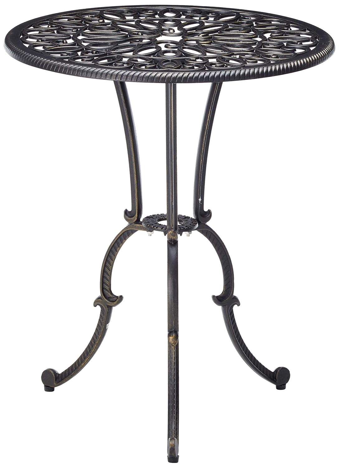 Amazon.com: Best Selling E Cast Aluminum 80-Piece Bistro Set, Dark ...