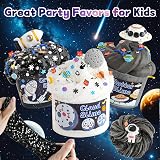 LAWOHO Galaxy Slime Kit 6 Pack Cloud Clear Butter Slime Kids Space Add-ins 360ml view 5