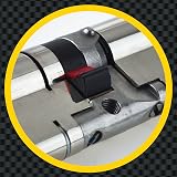 Yale Anti-Snap 3 Star Euro Cylinder Nickel 100mm High Security TS007 view 3