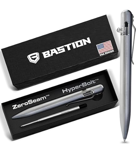 Amazon.com : Tactile Turn Titanium Bolt Action Pen - Standard