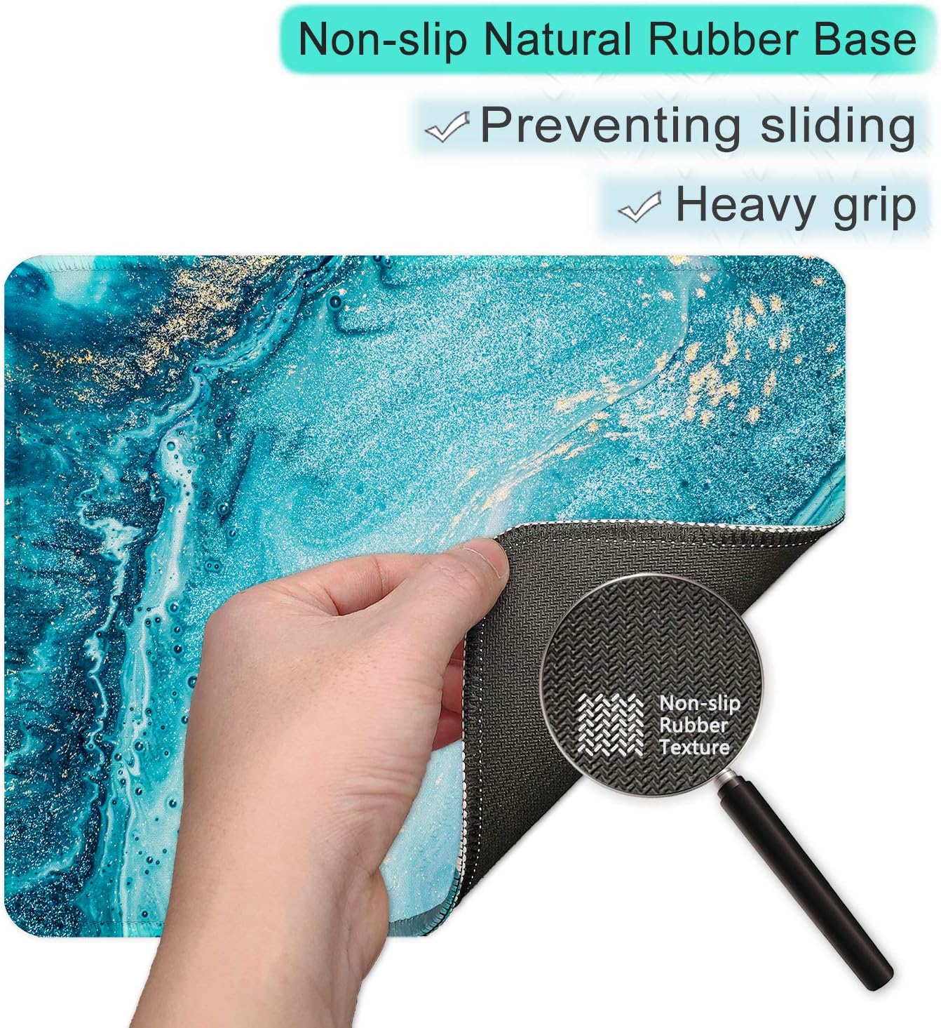 ITNRSIIET Gaming Mouse Pad with Stitched Edges, Premium-Textured Mouse Mat Pad - Image 5