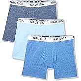 Nautica Men's Stretch Performance 3-Pack Boxer Briefs