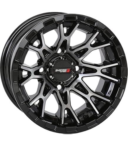 Mayhem 8015-2937BTR Warrior 8015 Black W/Prism Red 20X9 6