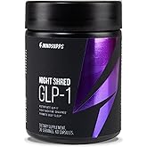 InnoSupps Night Shred GLP-1 - Nighttime Metabolic + Sleep Support* - Akkermansia + Ashwagandha - 60 Capsules. 30 Servings.