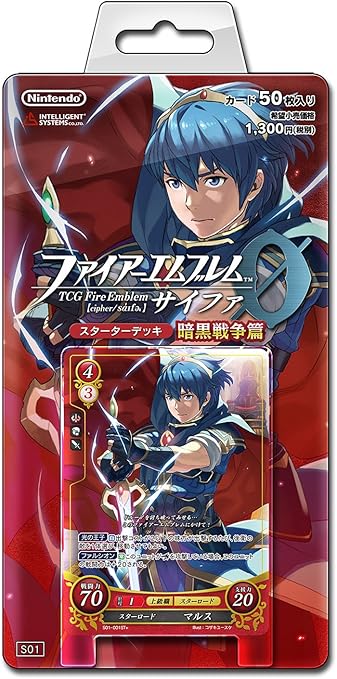 Amazon Com Nintendo Fire Emblem 0 Cipher Dark War Starter Deck Card Game Japan Toys Games