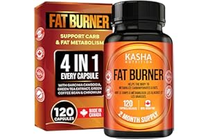 Thermogenic Fat Burner - Canadian-Made Weight Loss Pills for Men & Women | Metabolizes Carbohydrates & Fats | Appetite Suppre