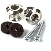 Jim Dunlop Straplok&reg; Dual Design Strap Button Set - Nickel