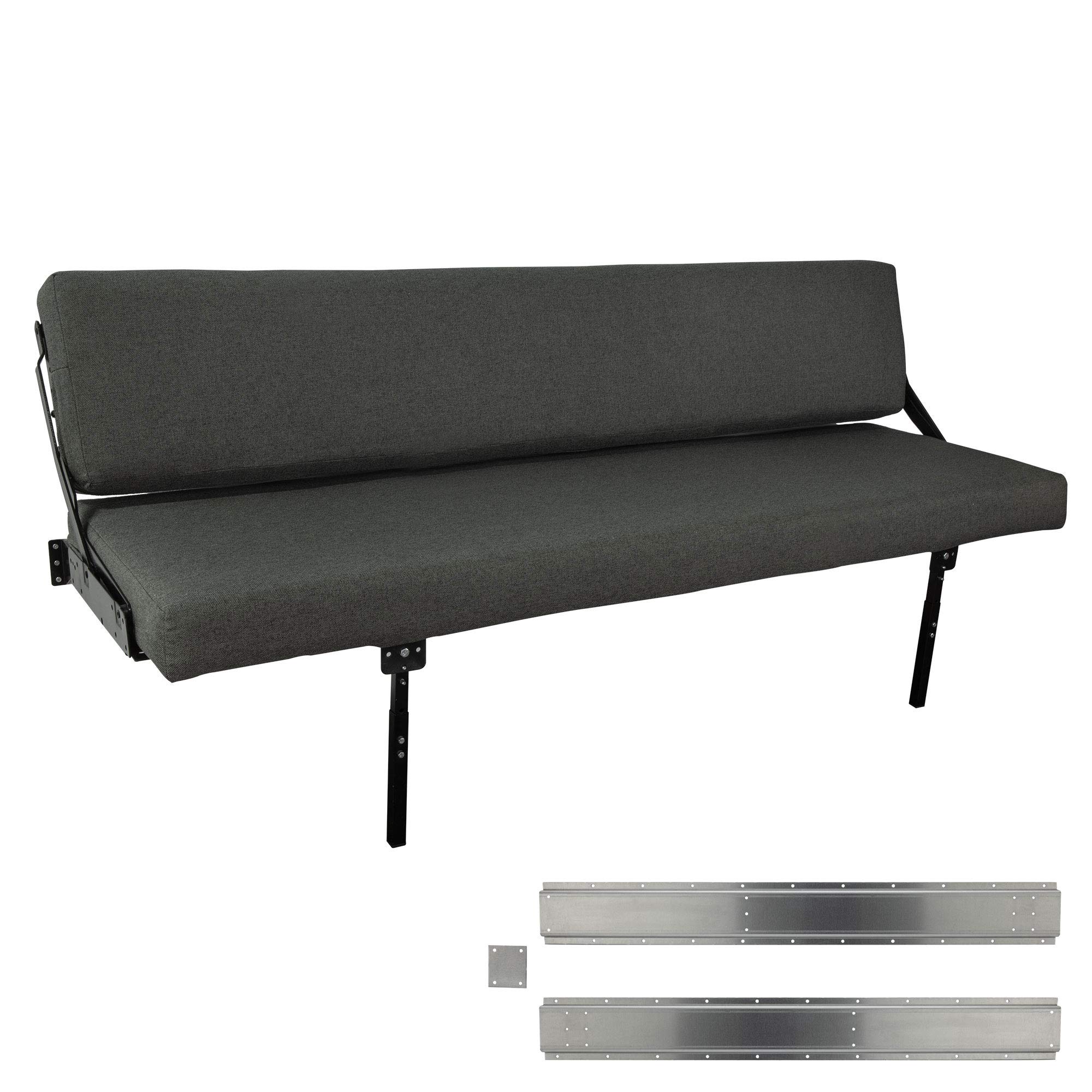 Buy RecPro 80" Wall Sofa with Adjustable Legs in Cloth RV Sofa Bed