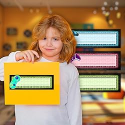 30 Name Tags for Classroom Cubbies, 3x9 in Video