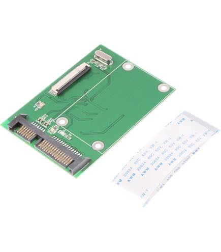 HiLetgo Adattatore MSATA A ZIF CE 40 Pin - Convertitore Da SSD MSATA A HDD 1.8'' ZIF Per Laptop, IPOD (non Apple)