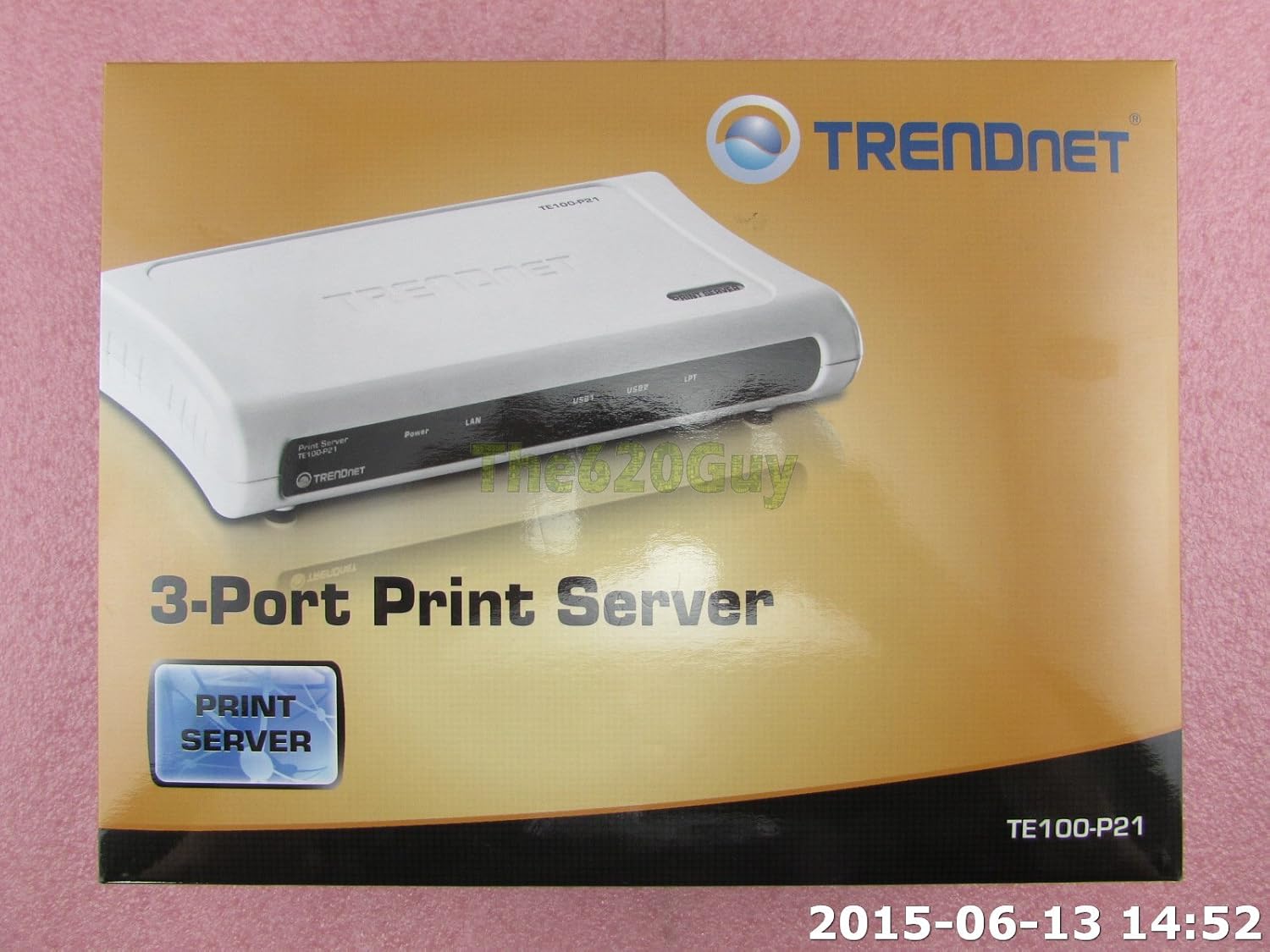 3Port Print Server TE100P21 (White) Electronics