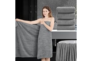 JESSY HOME 4 Piece Extra Large Bath Towel 35"x70" Oversized Bath Sheet Grey Bath Towel Set for Bathroom Ultra Soft Cozy Highly Absorbent Quick Dry Bathroom Towel for Spa Gym Hotel,Shower Towel for Daily Use