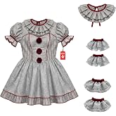 Morph Killer Clown Costume Women, Halloween Costumes for Women