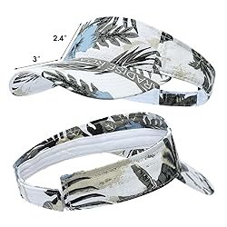 ANDICEQY Sport Sun Visor Hats Adjustable Empty Top