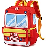 Kids Backpack for Boys Girls Preschool Bookbags 3D Cartoon Daycare Toddler Bags 13 inch 3-6 Years