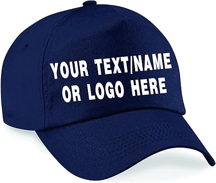 personalised caps