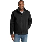 CornerStone Unisex Washed Duck Cloth Flannel-Lined Work Jacket | Insulated Zip Up Outwear for Men &amp; Women with 3 Pockets