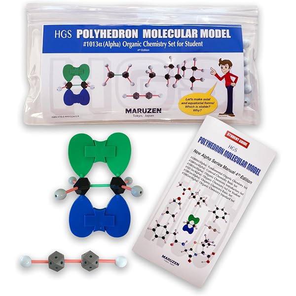 HGS Polyhedron Molecular Model 1003Alpha Organic Chemistry Basic