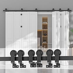 CCJH 5.6FT/67’’ Sliding Track Bi-Folding Barn