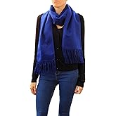 TINKUY PERU - Peruvian Alpaca Wool - Unisex Woven Fringes Brushed Scarf (9 x 74 inc), Unisex, One size