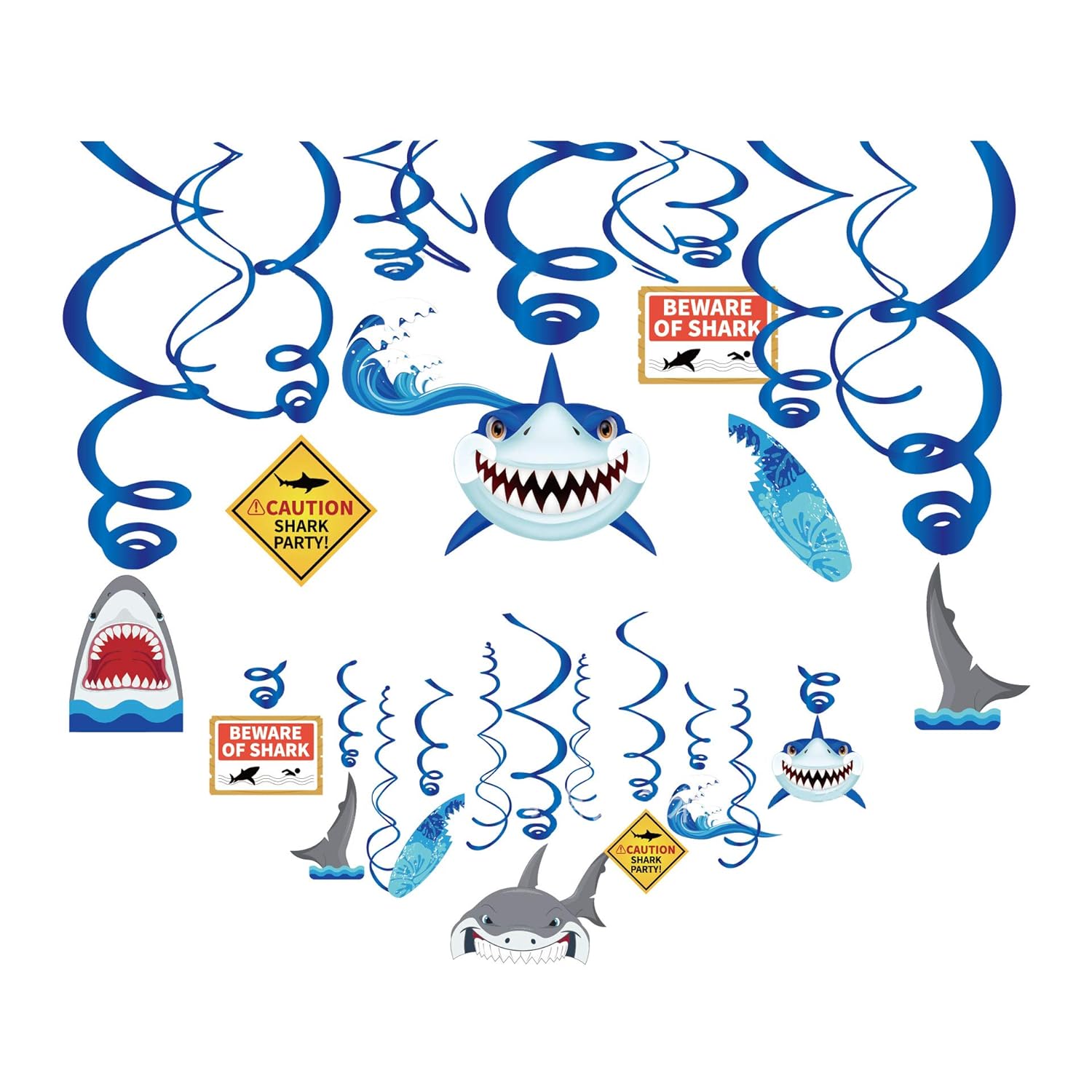 Amazon Com Shark Hanging Swirl Decoration Home Ceiling Wall Decor