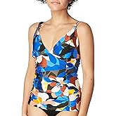 Calvin Klein Women's Triangle Tummy Control Tankini Top