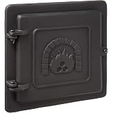 Minuteman International Cast Iron Clean-Out Door, 8 by 8-Inch,Black