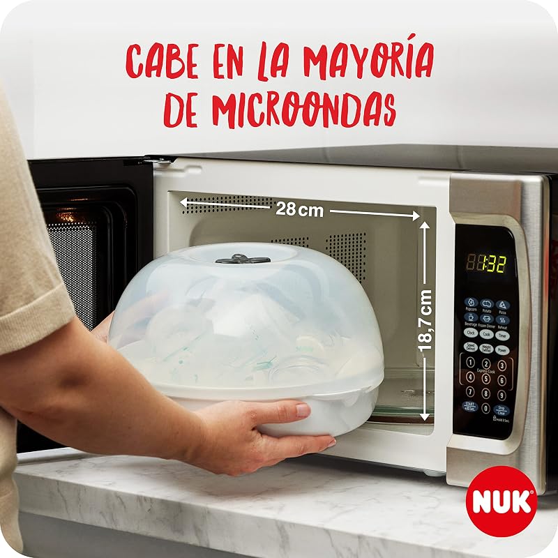 Esterilizador A Vapor Nuk Para Microondas