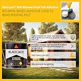 Sika Black Jack 904 Roof Felt Adhesive 2.5 L High Strength Black view 3
