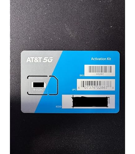 Active Key Sim At&t 5g Sim Card Activation Kit AT&T 5G/4G SIM Card Activation Kit ...