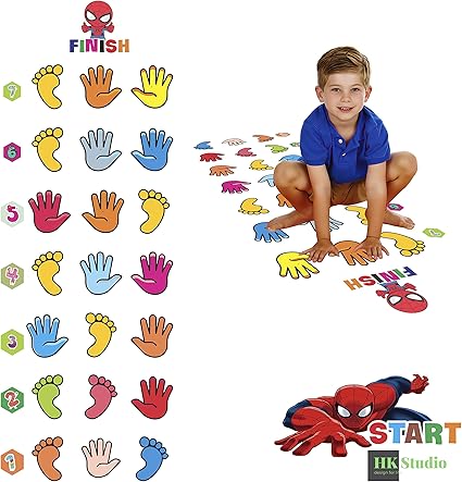 Kids Educational Toys Indoor Playground For Toddlers Decal Sensory Pathway Decals For Floor Active Workout Funny Game Stimulate Baby S Early Development Hk Studio Sensory Path Games Toys Games Kolenik Baby