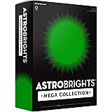 Astrobrights Mega Collection, Colored Cardstock, Ultra Green, 320 Sheets, 65 lb/176 gsm, 8.5" x 11" - MORE SHEETS! (91678)