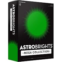 Amazon.com : Astrobrights Mega Collection, Colored Cardstock ...