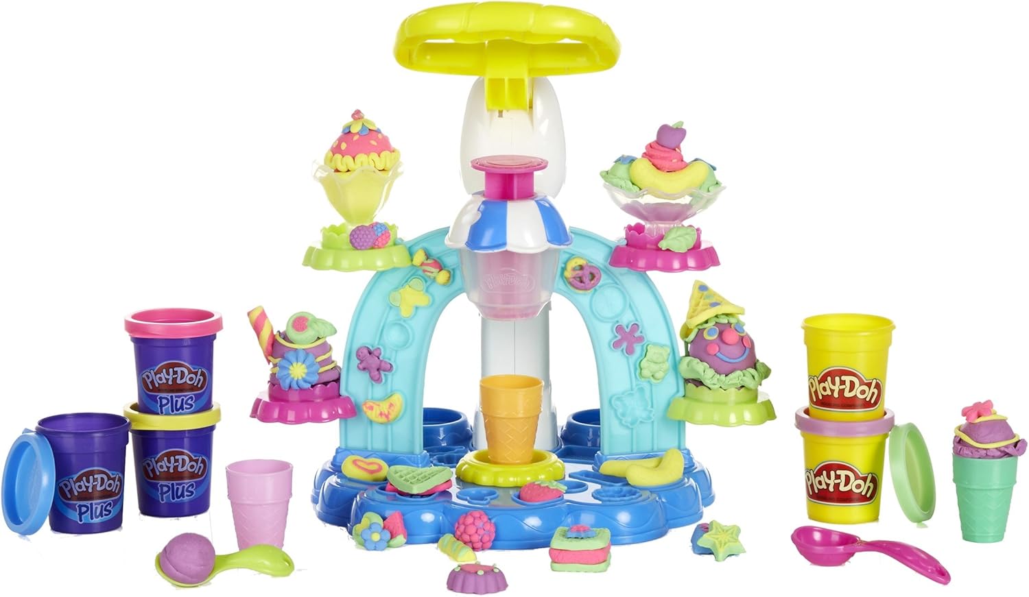 helados de rechupete play doh